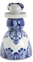 Proud Mary - Flower - Royal Delft - 30 cm - Delfts blauw - beeldjes decoratie - porselein