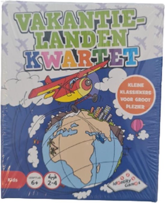 Vakantielanden Kwartet - Voor onderweg - 36 kaarten