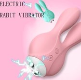 2 in 1 Vibrator - Bunny Ears Electro Shocker - Rabbit Ears - Electrostimulatie vibrator