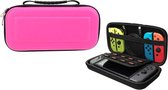 Beschermhoes | Hardcase | Geschikt voor Nintendo Switch | Case | Bescherming | Opberghoes | Roze