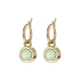 BIBA 80313 Oorhangers goud Chrystolite Opaal