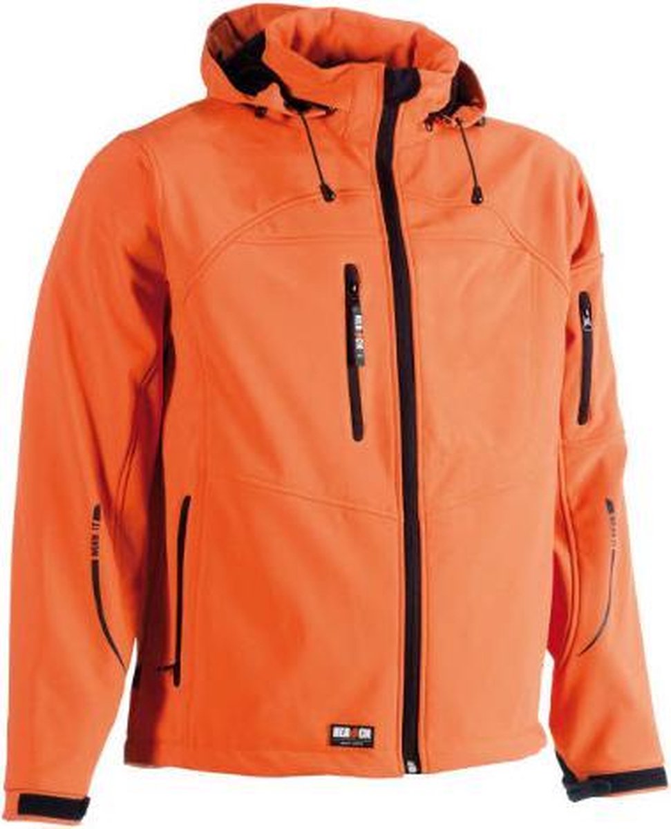 Herock Poseidon softshell werkjas Experts (0902) - oranje - S