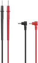 Mustool® Test kabels voor multimeters - haaks - 80cm