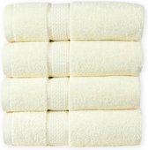Homéé handdoek Ruche crème 50x100 cm gekamde katoen 550g. m² 4 stuks