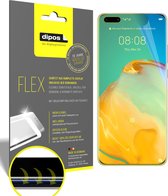 dipos I 3x Beschermfolie 100% compatibel met Huawei P40 Folie I 3D Full Cover screen-protector