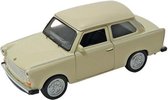 Metalen Auto: Trabant 601 Cr√®me