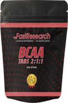 Fast Research BCAA Aminozuren - Spierherstel - Eiwitten - Op basis van 2:1:1 formule - 100 tabs / tabletten