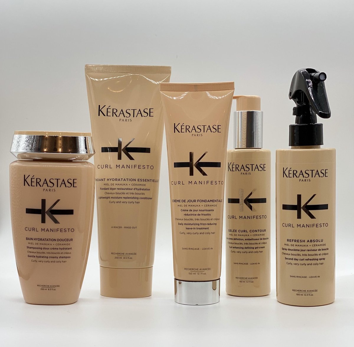 Kerastase Curl Manifesto XL set + Interieur parfum Krultype 2