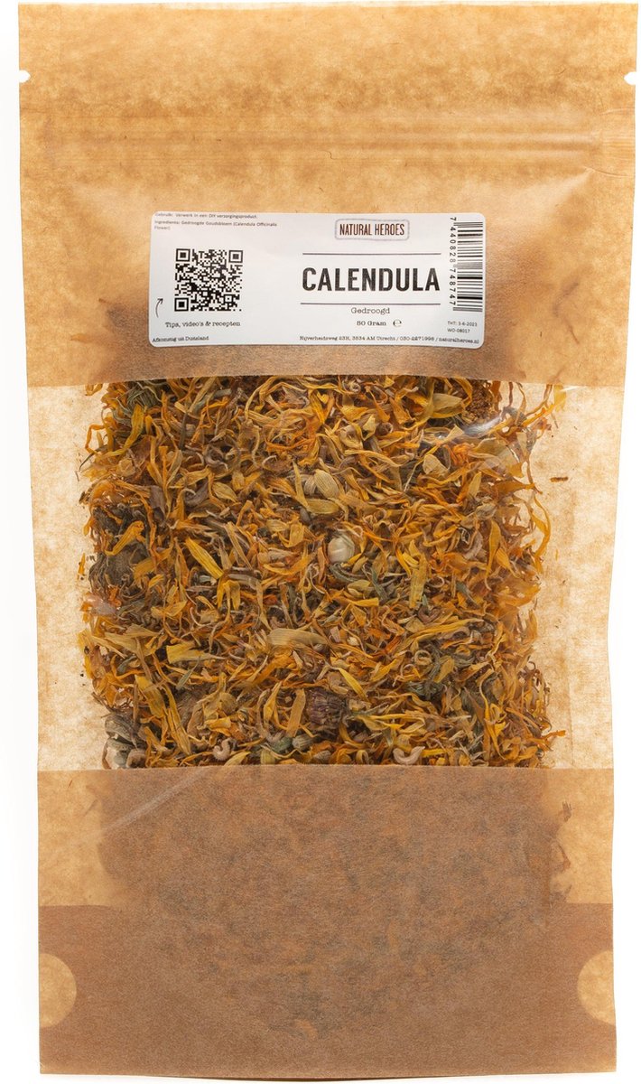 Calendula (Gedroogd) 50 gram