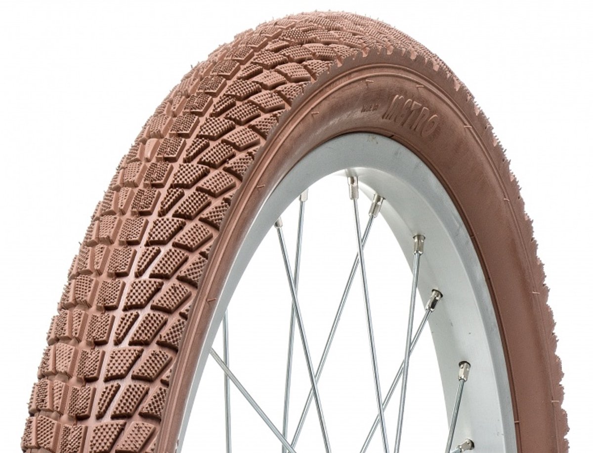 AMIGO M-1500 buitenband - Fietsband 18 inch - ETRTO 50-355 - Bruin