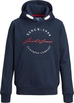 JACK&JONES JUNIOR JJHERRO SWEAT HOOD JR Jongens Trui - Maat 164
