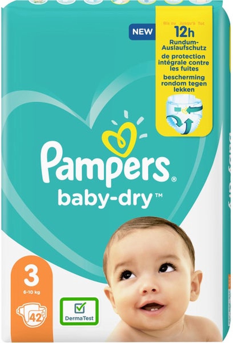 Couches Pampers Baby Dry Taille 3 Midi 5 9kg Bol Com Couches Pampers Baby Dry Taille 3 Midi 5 9kg Bol Com