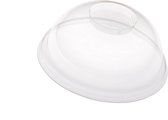 Composteerbare PLA deksel voor drinkbeker gesloten bol (95mm) - 100 stuks