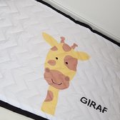 Speelkleed girafje 195 x 145 Deluxe EXTRA DIK - Liefboefje - Groot Speelkleed Baby - Speelmat Kinderen - Babymat XL - Kindervloerkleed - Kraamcadeau - Speelkleed Kinderen - 50+ design speelkl