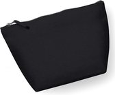 Westford Mill Canvas Accessory Bag WM540 - Black - S (13,5 x 12 x 6 cm)