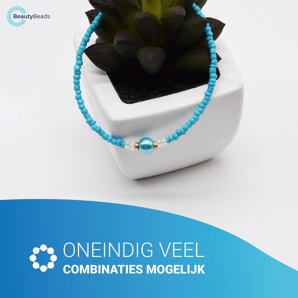 BeautyBeads BB107-4mm – Knutselen en Sieraden Maken – Knutsel Sieradenpakket met 6000 Glaskralen – Uitgebreide 24-Kleurige Glaszaad Hobbypakket – 4mm Kralen — afbeelding 6