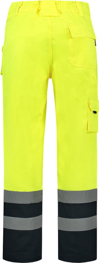 Pantalon de travail Tricorp ISO20471 Bicolor 503002 Fluor Yellow / Navy - Taille 62