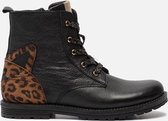 Muyters Veterboots zwart Leer 32606 - Maat 31