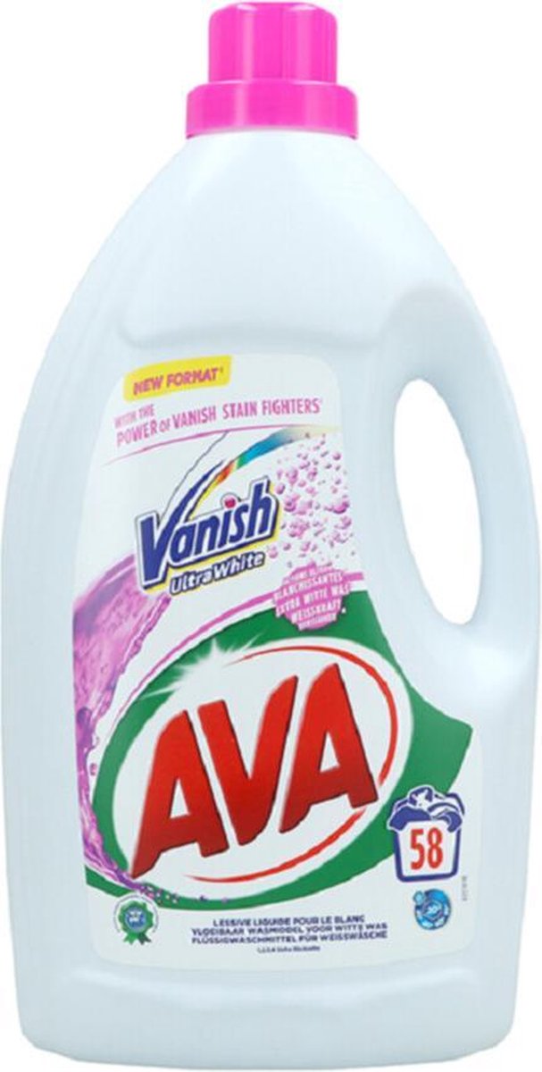 Vanish Wasmiddel Ava Ultra White 2,9 liter