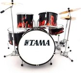Miniatuur Tama drumstel Flames
