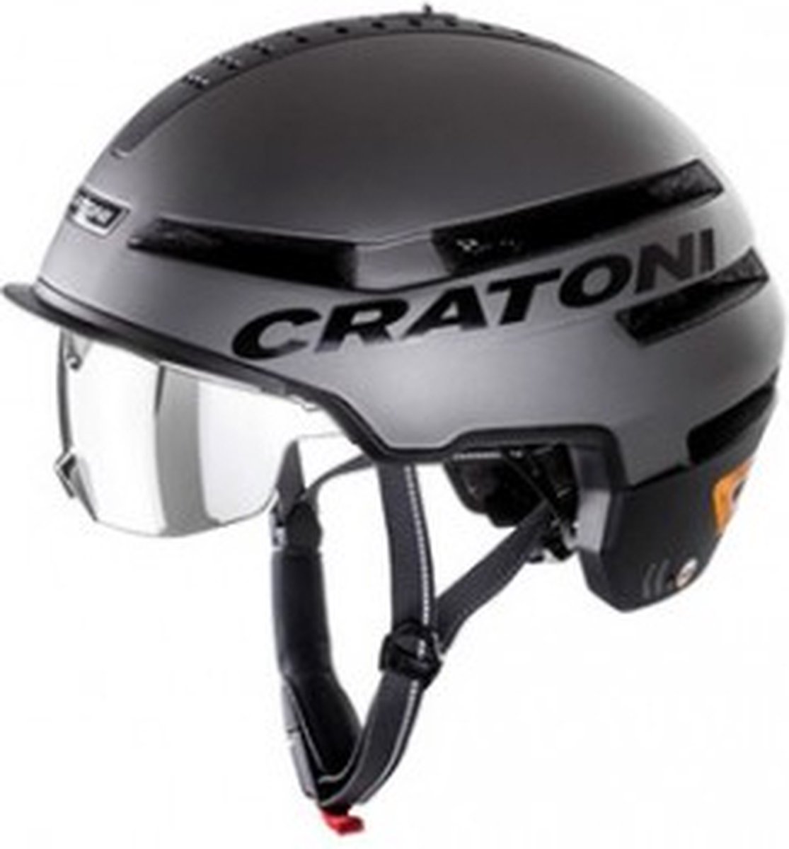 Cratoni Smartride Fietshelm - Maat M/L - (58-61cm) - Grijs
