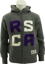 RSC Anderlecht grijze hoodie letters 'RSCA' maat 122/128 (7 a 8 jaar)