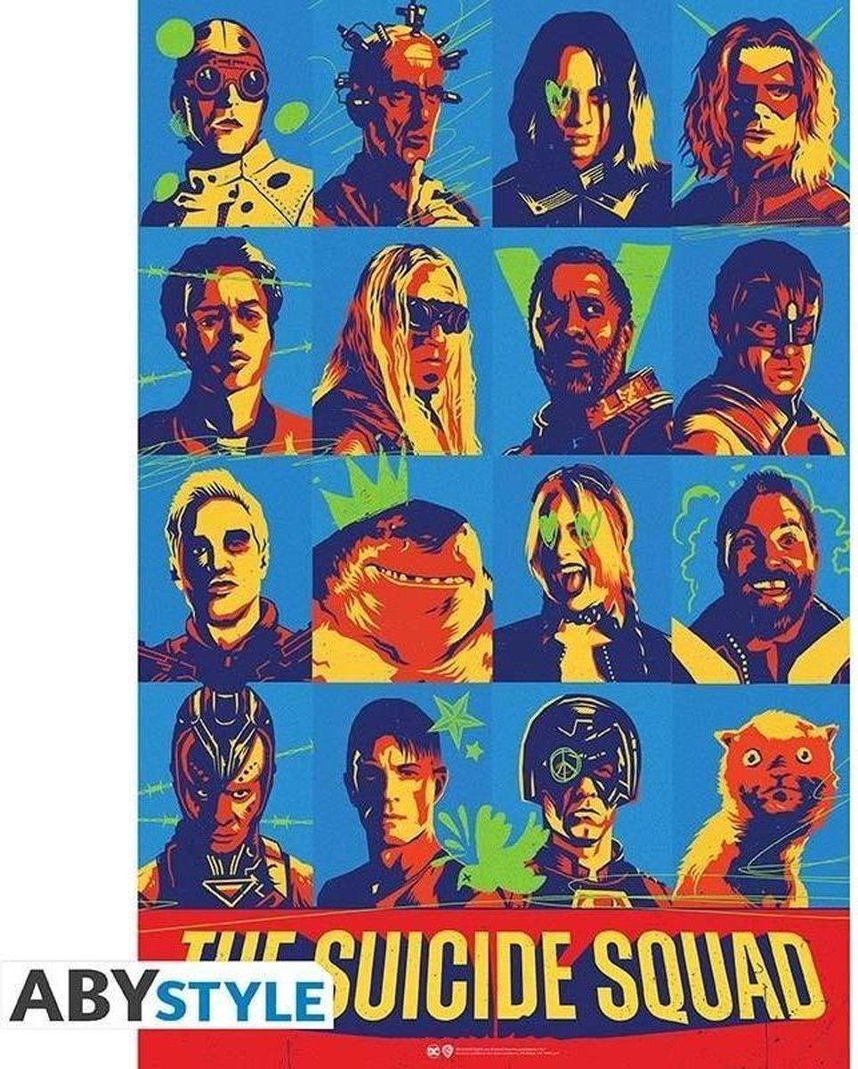 ABYSTYLE DC COMICS - The Suicide Squad - Poster 91x61cm multi color