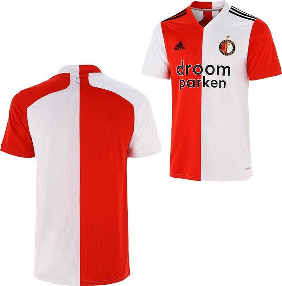 havik Riskeren Gemaakt van Feyenoord Shirt Thuis 2020-2021 Unisex - Rood/Wit - Maat 164 | bol.com