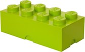 LEGO Brick 8 Opbergbox - Lime Groen - 12 L - 50x25x18 cm - Kunststof