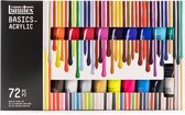 Liquitex Basics Acrylic Colour Set 72x22ml