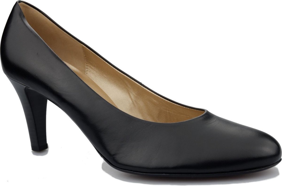 gabor pumps zwart leer