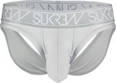 Sukrew V-Thong Silver - Maat XL - Heren string - Opal Collection - Jockstrap en String combinatie