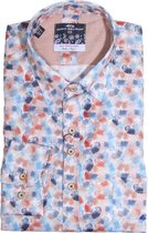 Dario Beltran Lange mouw Overhemd - Bodonal-3TG Blauw (Maat: M)