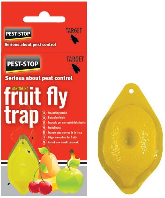 Attrape-mouches à fruits forme citron