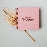 Plakboek - dagboek - fotoalbum - fotoboek - boeken - invulboek volwassenen - scrapbook album - cadeau - Valentijn - moederdag cadeau