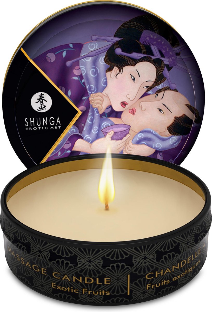 Shunga - Mini Massagekaars - Libido Exotic Fruits - 30 ml
