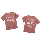 Shirt grote zus-peuter-kleuter-ik heb een geheimpje-bekendmaking grote zus-3 jaar