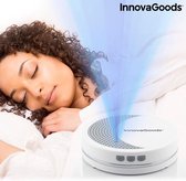 LuxuryLiving -  White noise machine - witte ruis - white noise voor beter slaap kwaliteit - met Breathing Lights