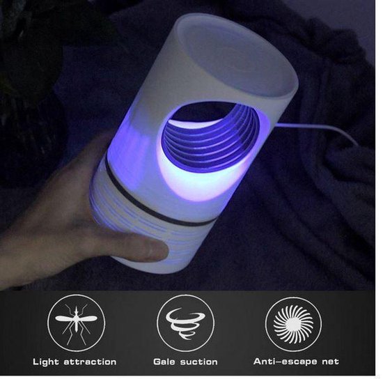 HD Shop Muggenvanger - Insectenlamp - mosquito killer - stil - uv lamp - 5m...