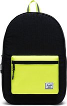 Settlement - Black Enzyme Ripstop/Black/Safety Yellow / Rugzak - schooltas - laptoptas / met 15" Laptopvak - 23L opbergruimte / Beperkte Levenslange Garantie / Multi