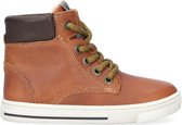 Develab 41901 Hoge sneakers - Leren Sneaker - Jongens - Cognac - Maat 25