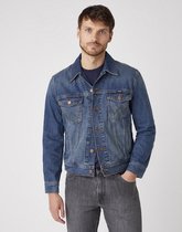 Wrangler Lange mouw Spijkerjack - Western-jacket Blauw (Maat: XXL)