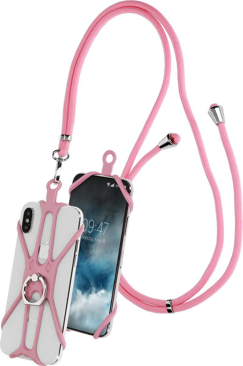 Mobiparts Universal Phonestrap - Roze