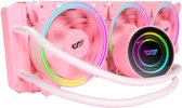 Darkflash TR-360 RGB PC Waterkoeler, Roze (Triple, 120x120)