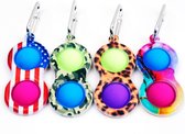 Fidget - Pop it toy - Panter Design Sleutelhanger - AMK Trading