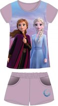 Frozen shortama - maat 128 - Disney Frozen II pyjama - roze