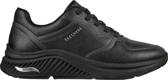 Skechers Arch Fit S-Miles- Mile Makers Dames Sneakers - Black - Maat 38