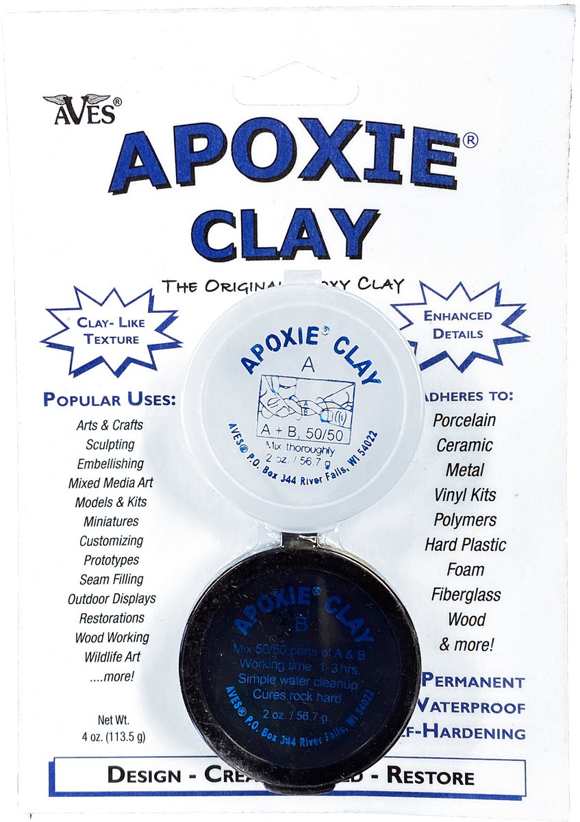Apoxie Clay - 1/4 lb (113,4 gram) / Native