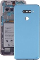 Back Battery Cover voor LG K50s LMX540HM LM-X540 LM-X540BMW LMX540BMW (Blauw)