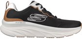 Skechers D'Lux Walker-Scrambler Heren Sneakers - Black/Orange - Maat 40